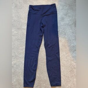 Under Armour Meridian Leggings - Small - Navy Blue